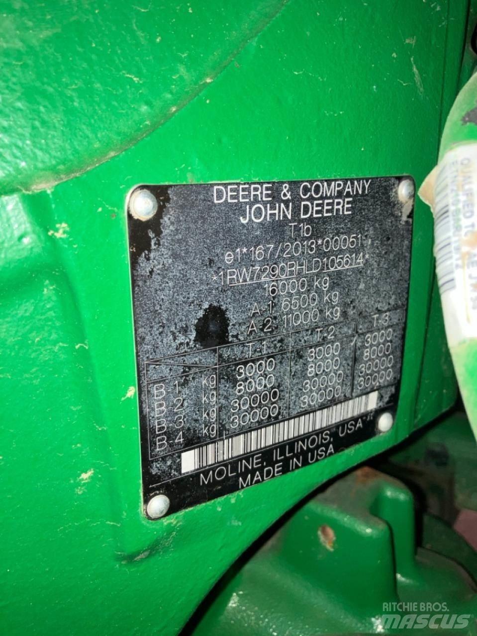John Deere 7290R Traktoren