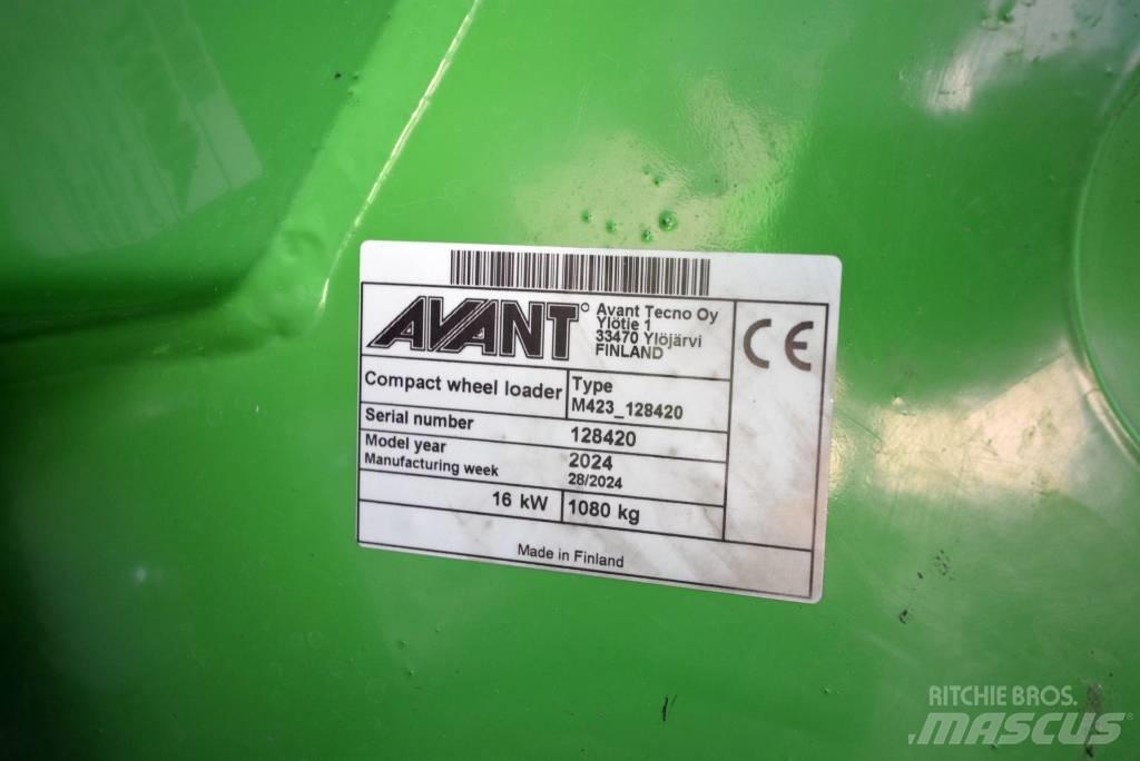Avant 423 Minilader