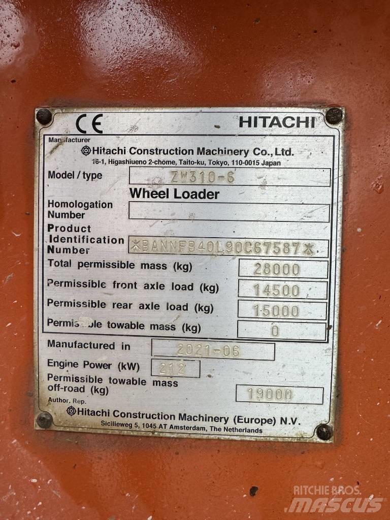 Hitachi ZW 310-6 Radlader