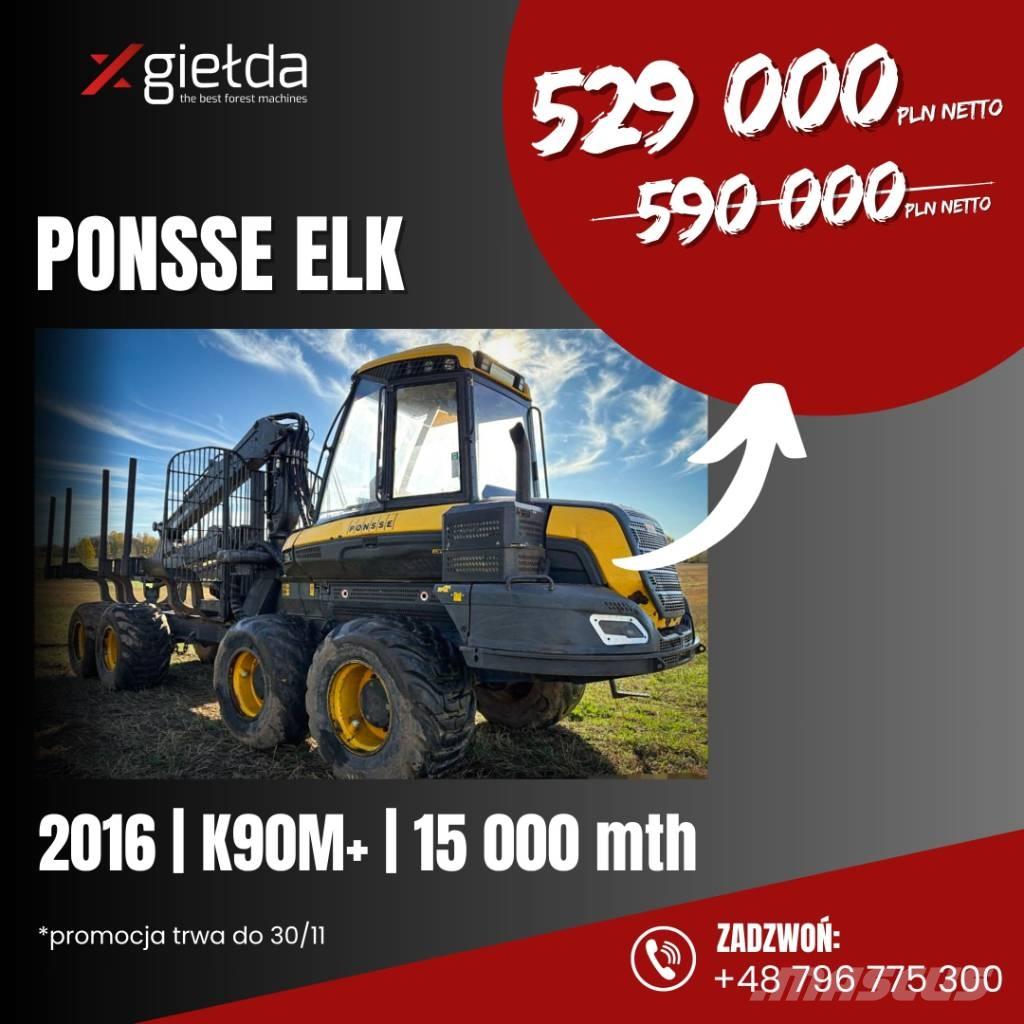 Ponsse Elk Forwarder