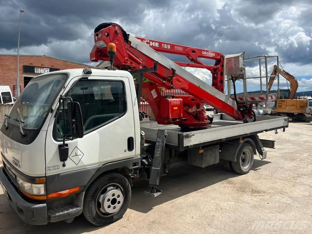 Mitsubishi Canter Abrollkipper
