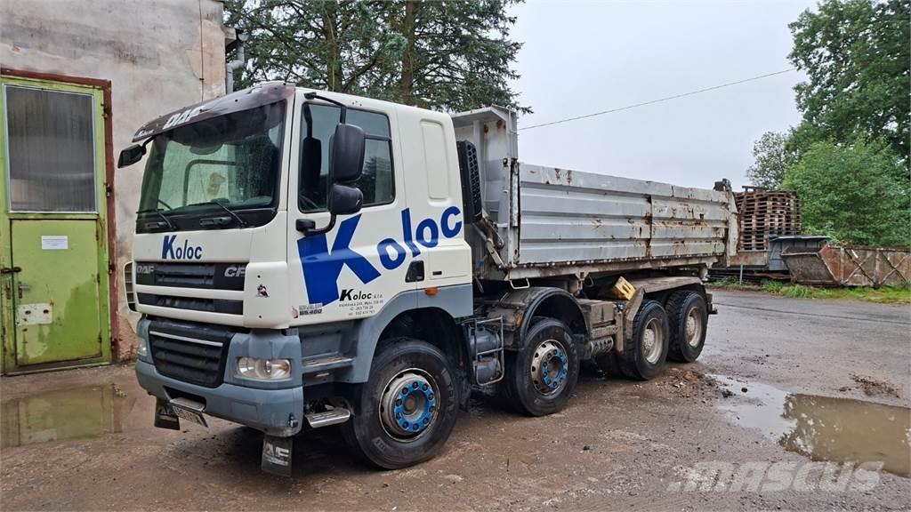 DAF CF 85.460 8X4 Pritschenwagen/Pritschenwagen mit Seitenklappe
