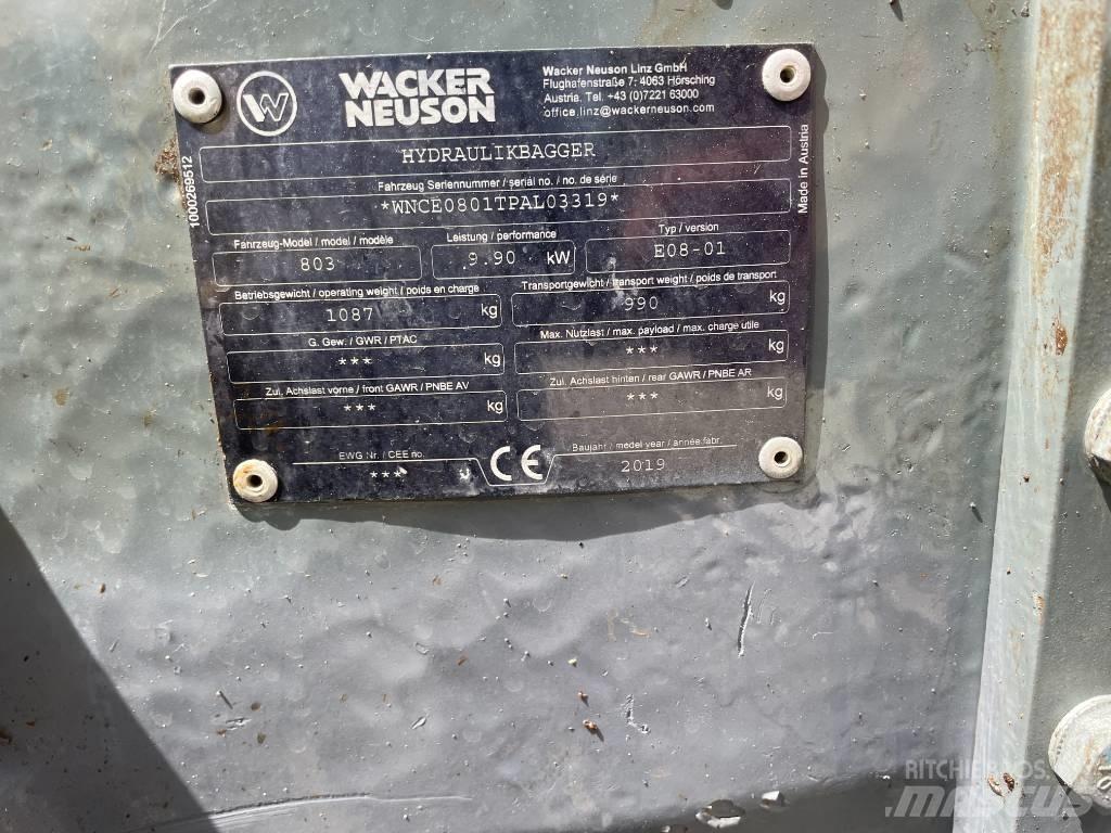 Wacker Neuson 803 Minibagger < 7t