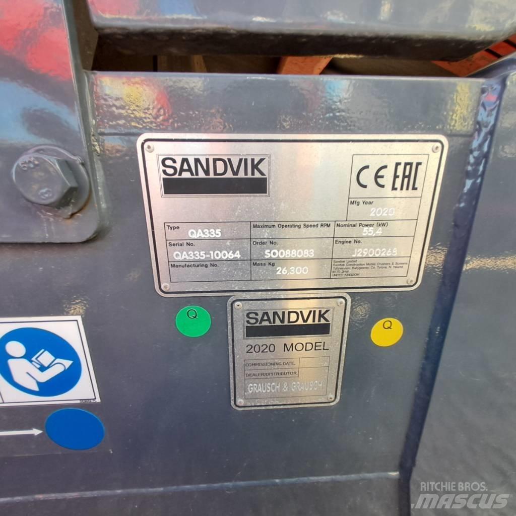 Sandvik QA 335 Sieb- und Brechanlagen