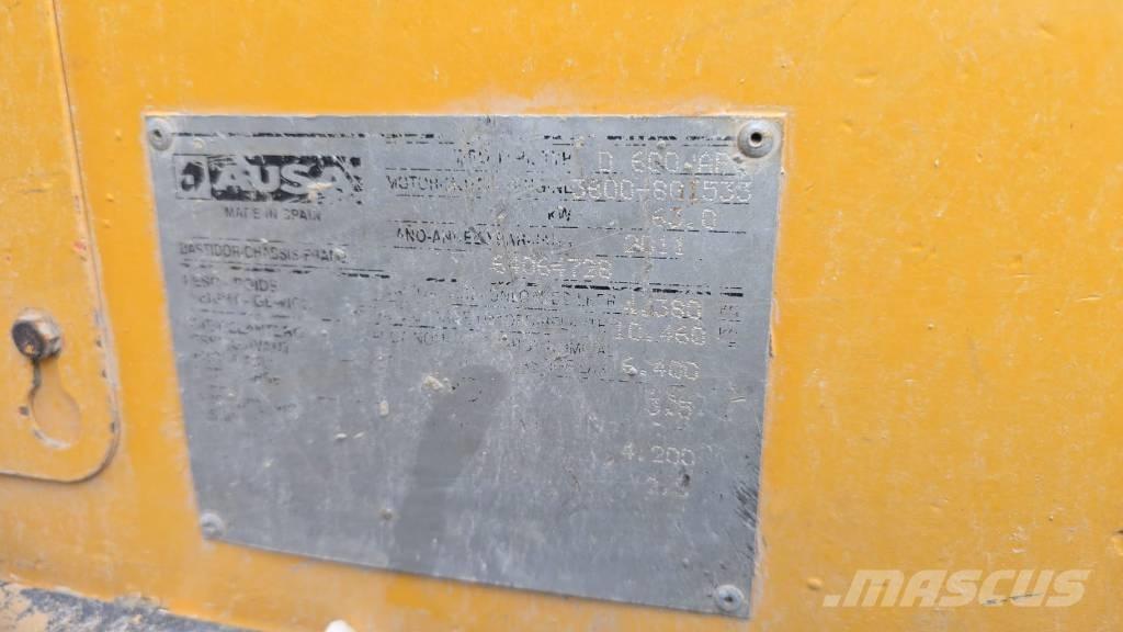 Ausa D 600 APG Minidumper
