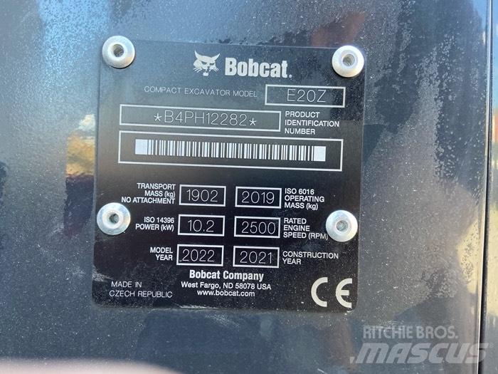 Bobcat E20z Minibagger < 7t