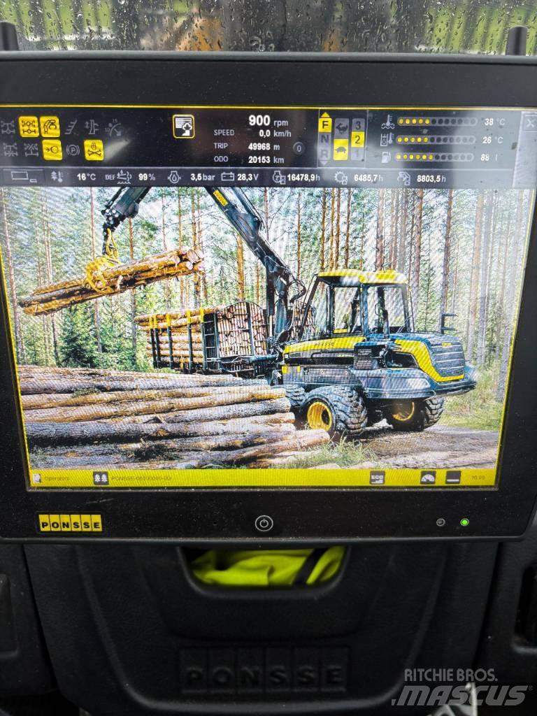Ponsse Buffalo 8W Forwarder