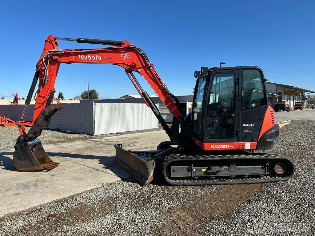 Kubota KX 080-4 Minibagger < 7t