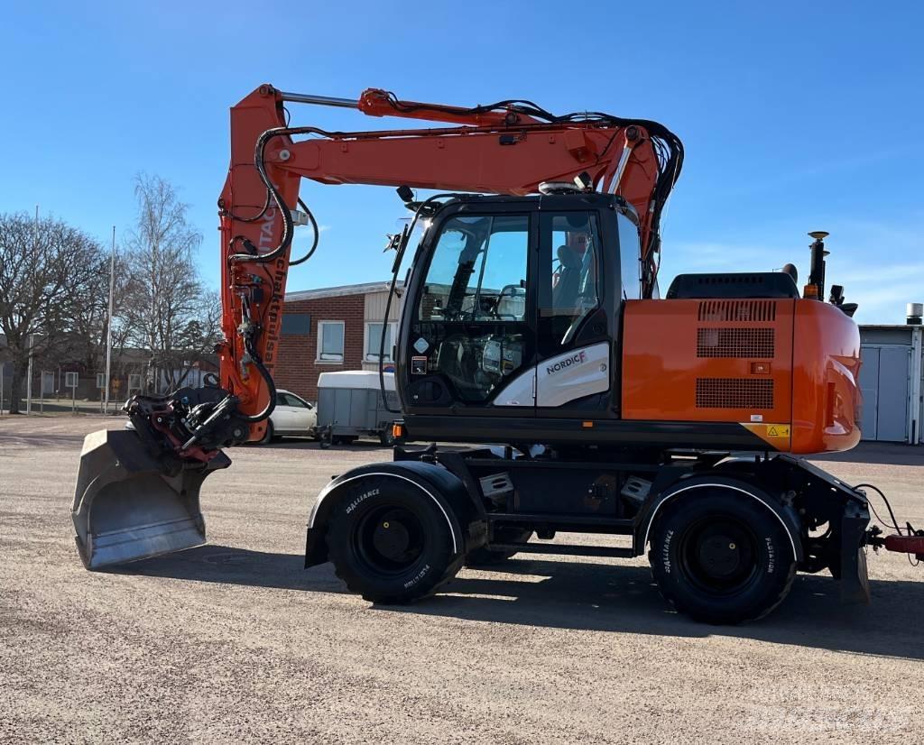 Hitachi ZX 140 W-5 Mobilbagger