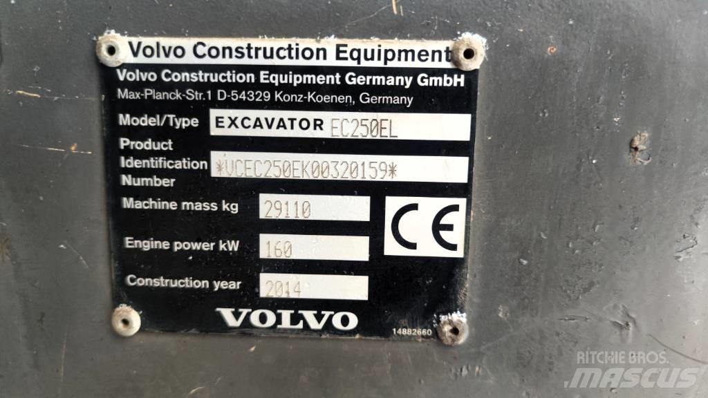 Volvo EC 250 EL Raupenbagger