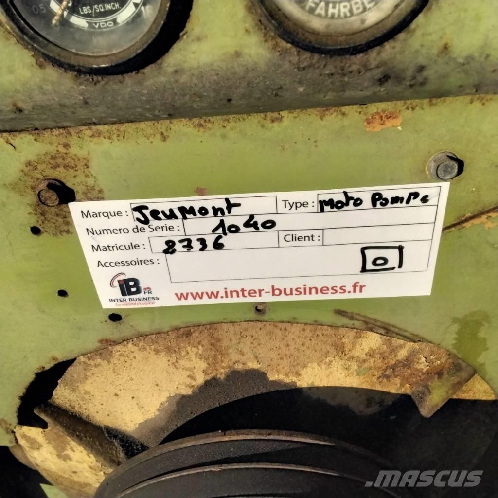  JEUMONT MOTOPOMPE Pumpen und Mischer