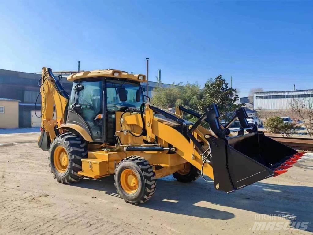 CAT 416F Baggerlader