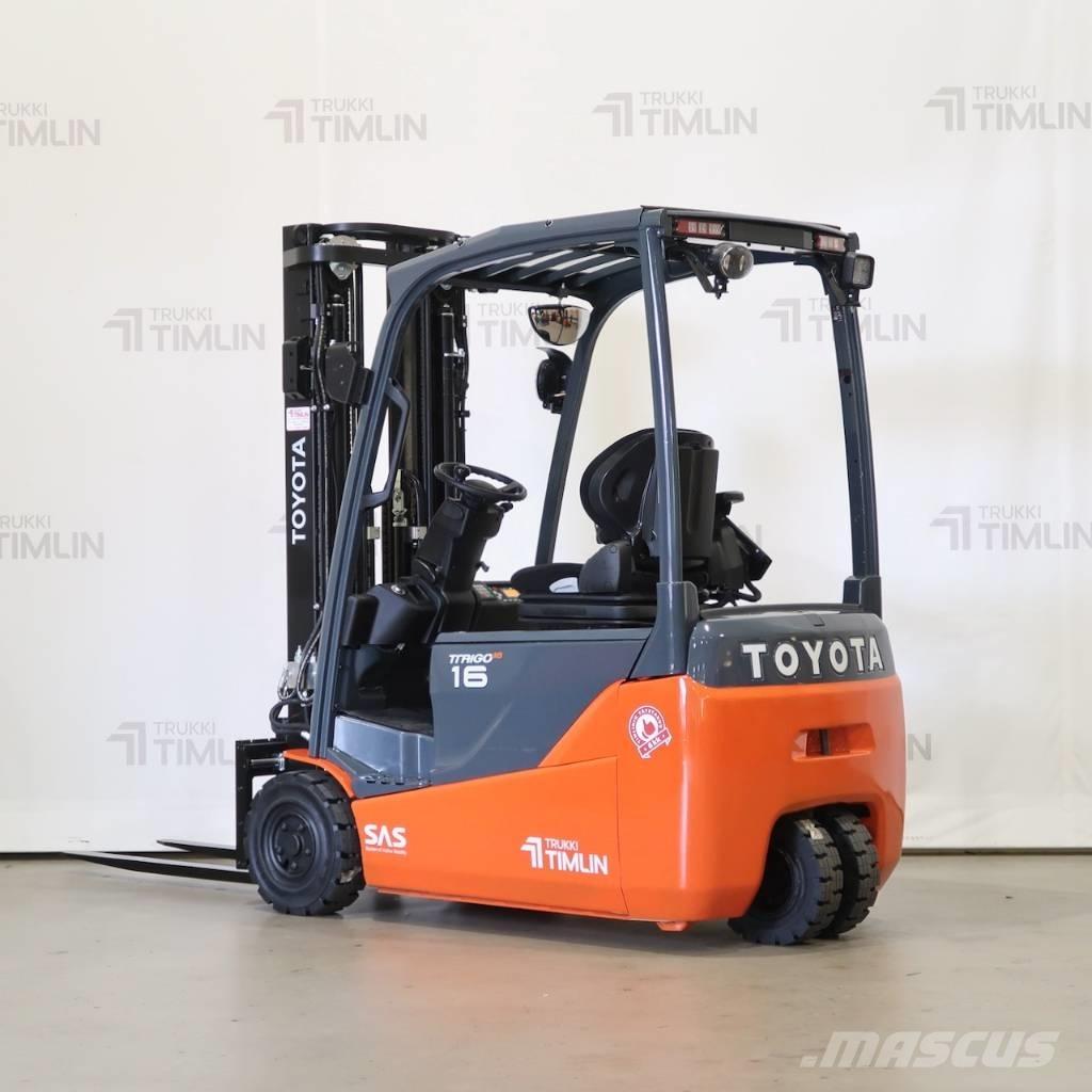 Toyota 8FBE16T Elektrostapler
