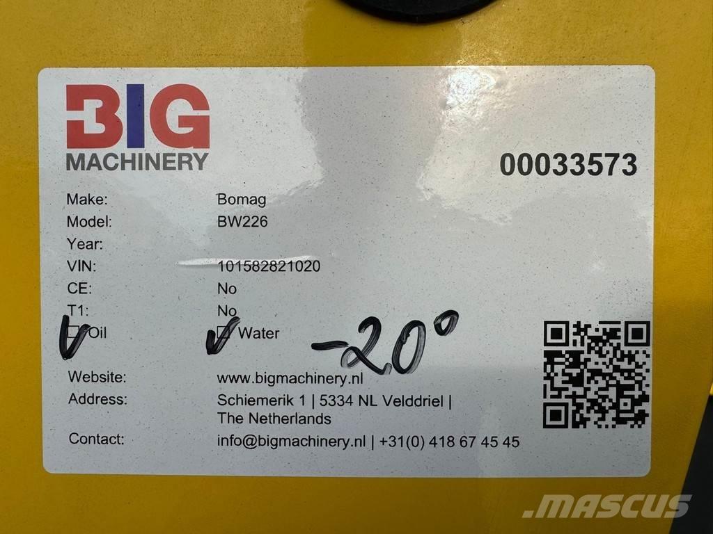 Bomag BW226 Walzenzüge