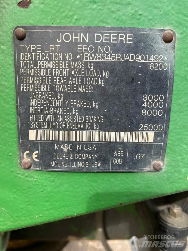 John Deere 8345RT Raupenkrane