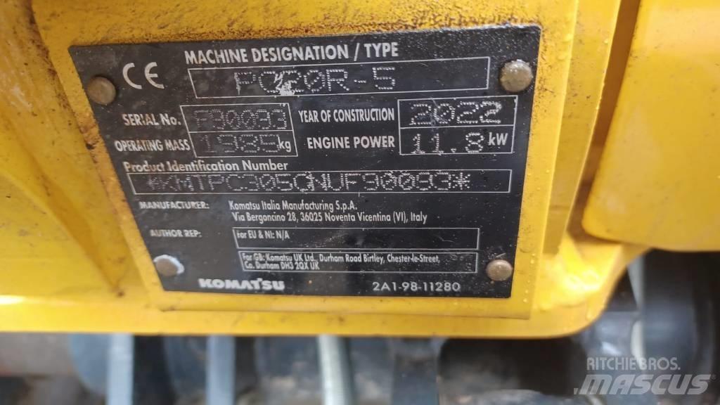 Komatsu PC 20 MR-5 Minibagger < 7t