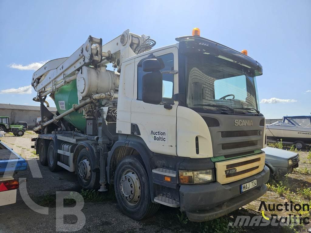 Scania P 420 Betonpumpen