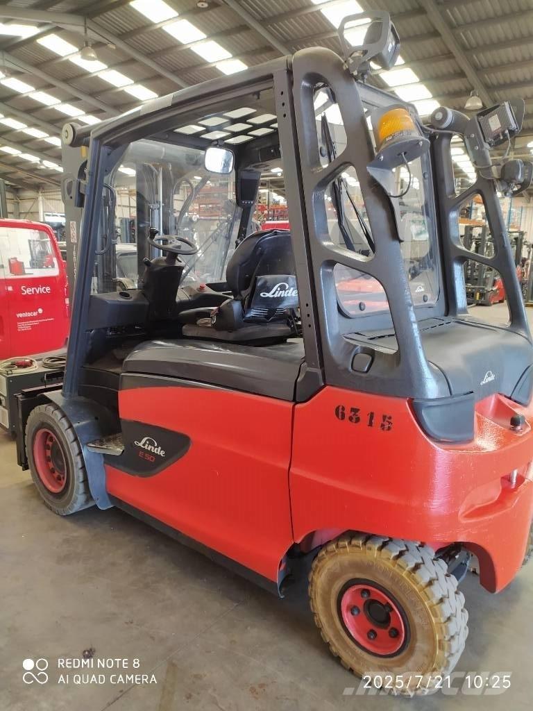 Linde E50/600 L Elektrostapler