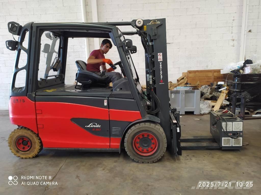 Linde E50/600 L Elektrostapler
