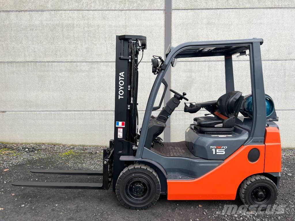 Toyota 02-8 FGF 15 Gasstapler