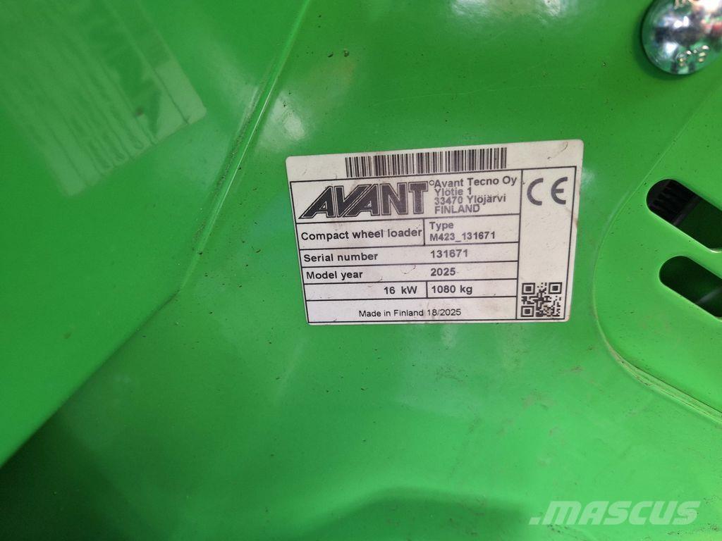 Avant 423 TDL Spezialbagger