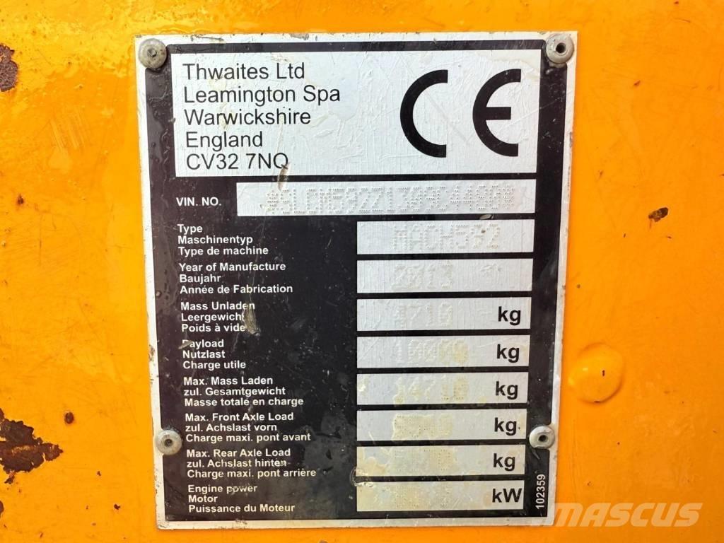 Thwaites MACH 592 Minidumper