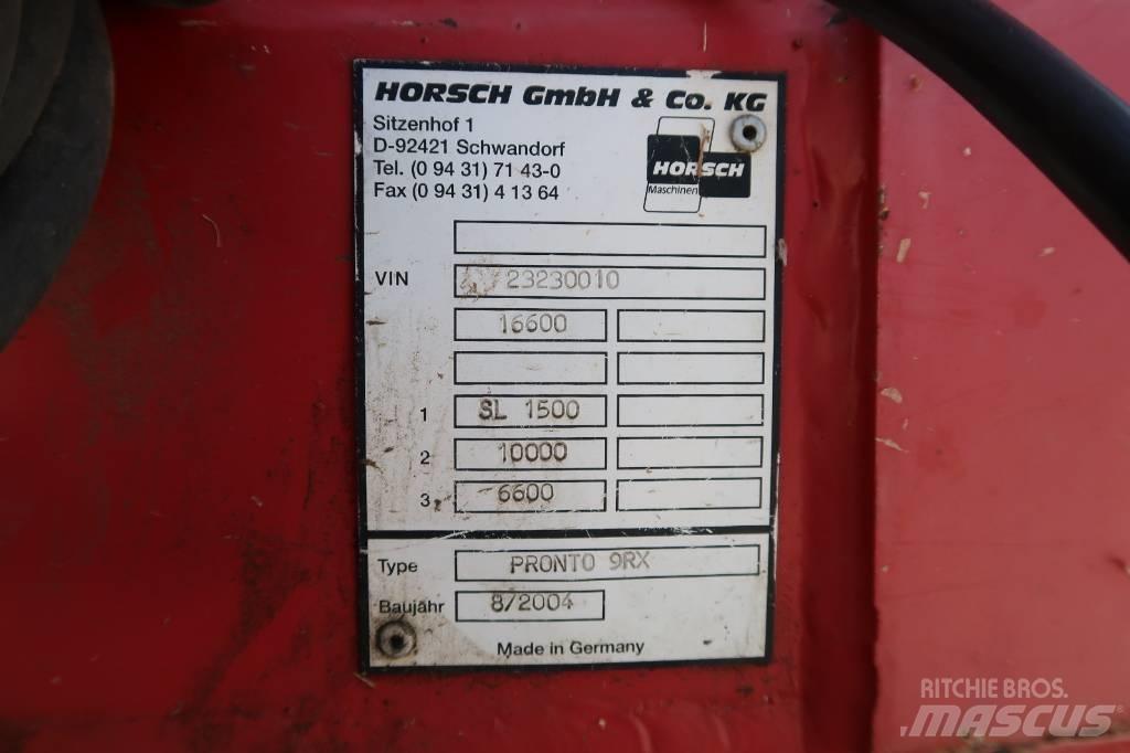Horsch Pronto 9 RX Präzisionssaatmaschinen