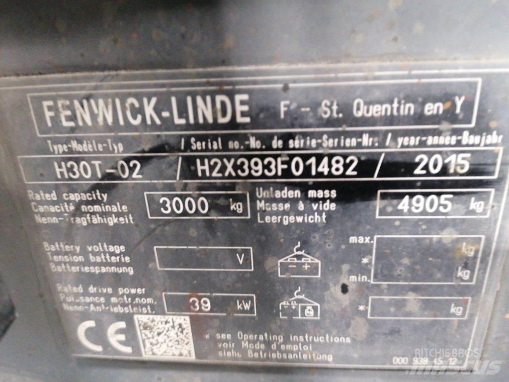 Linde H30T-02 Gasstapler