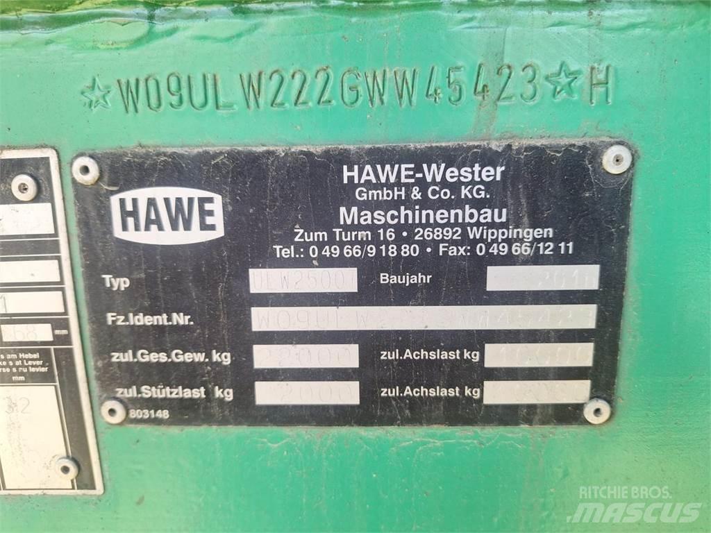 Hawe ULW 2500 T Getreideanhänger