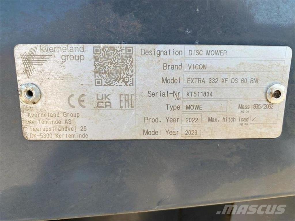 Vicon EXTRA 332 XF Mäher