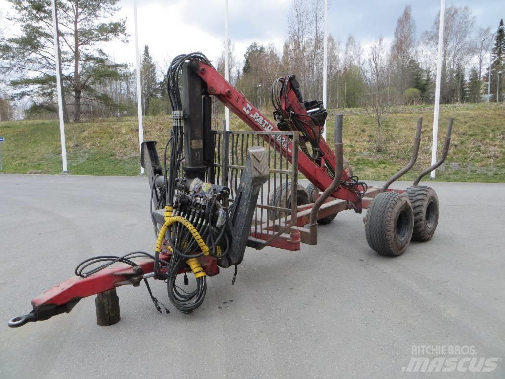 Patu 202T + 8 tn kärry Forstanhänger