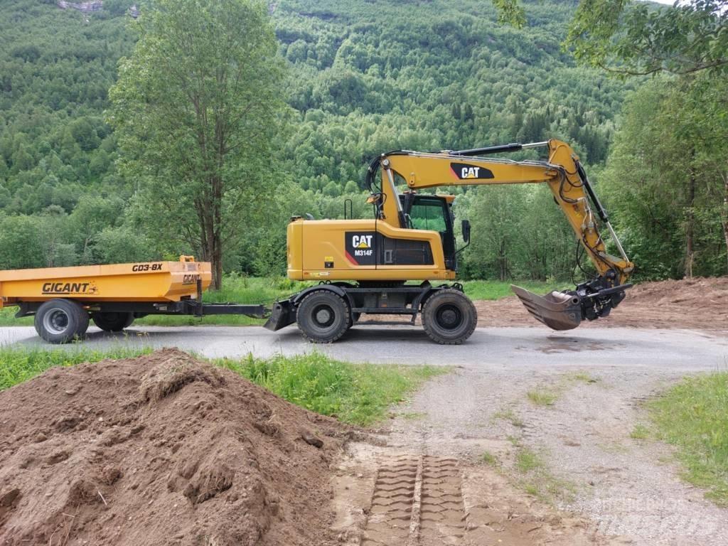 CAT M 314 F Mobilbagger