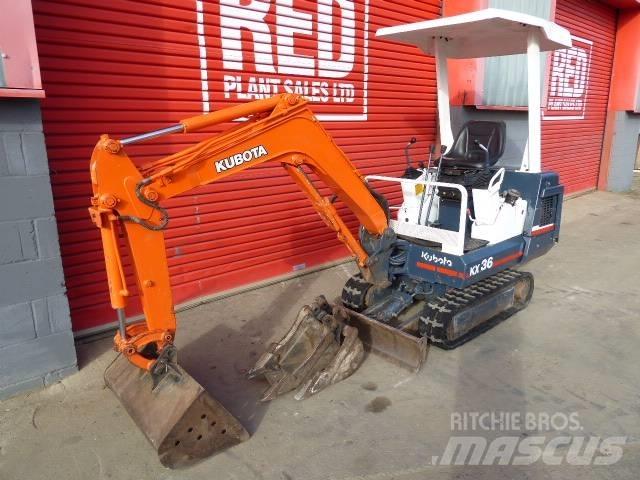 Kubota KX 36 Minibagger < 7t