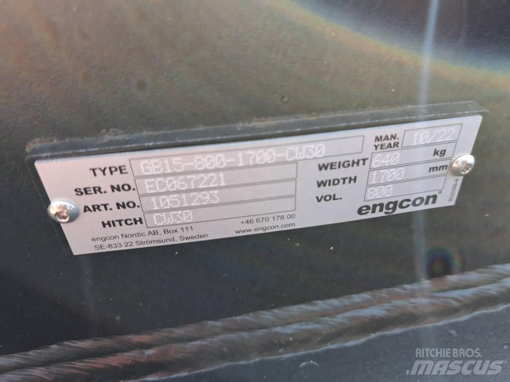 Engcon GB15, CW30 Schaufeln