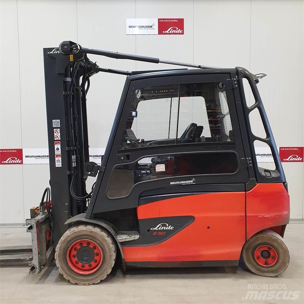 Linde E50/600HL Elektrostapler