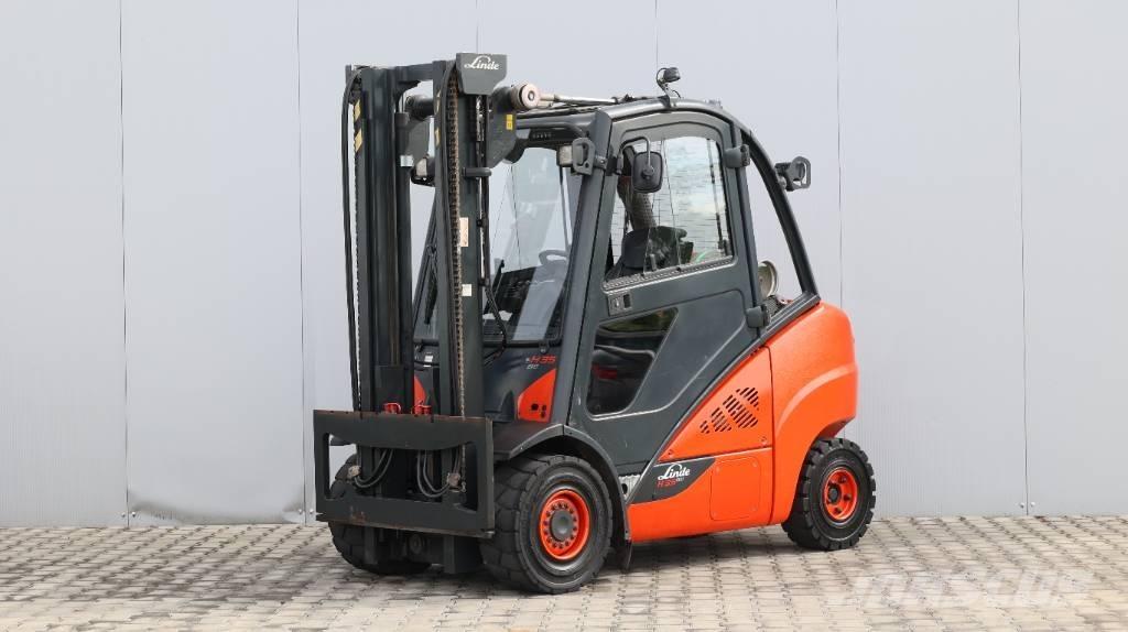 Linde H 35 T Gasstapler