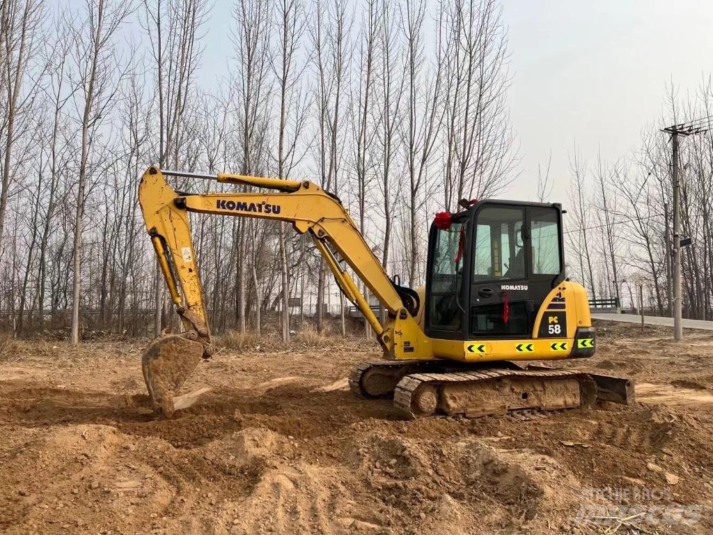Komatsu PC58 Midibagger  7t - 12t