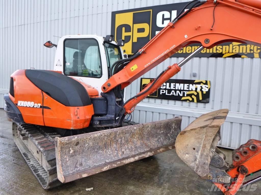 Kubota KX 080-3 A Midibagger  7t - 12t