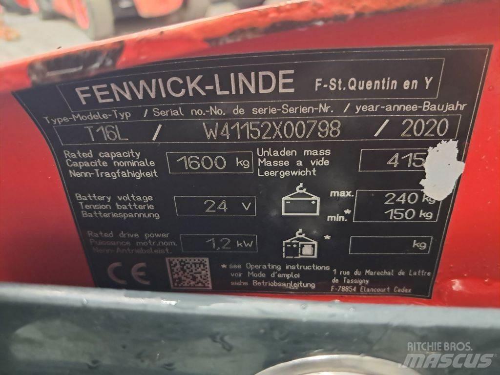 Linde T16L Handhubwagen