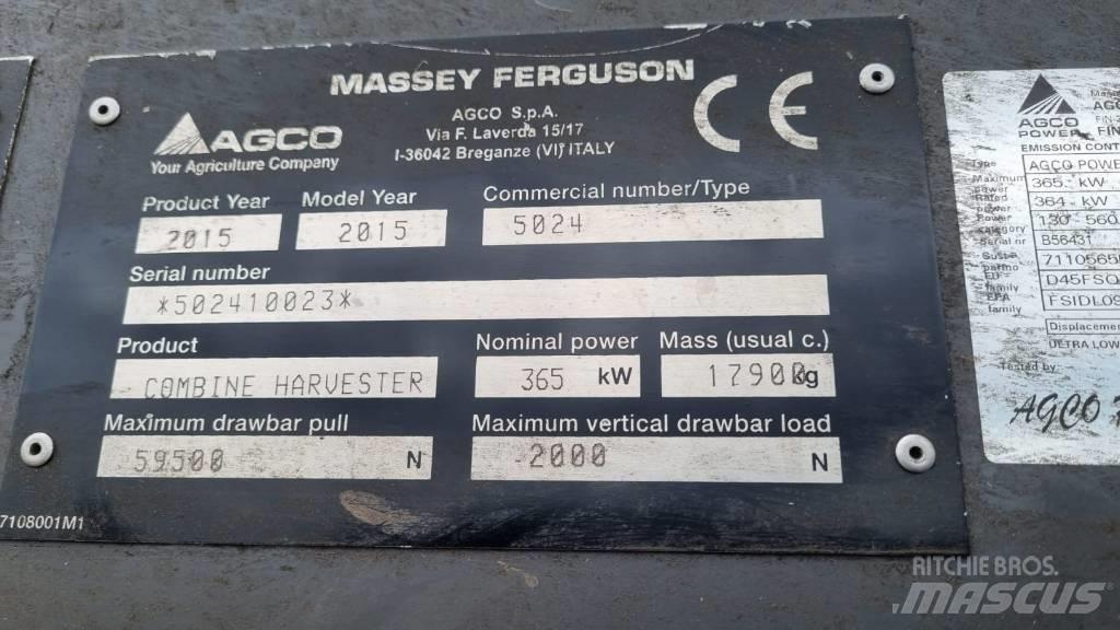 Massey Ferguson 9380 Mähdrescher