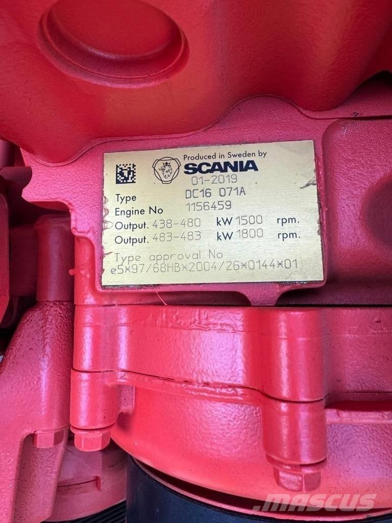 Scania DC16 071A Sonstige Landmaschinen