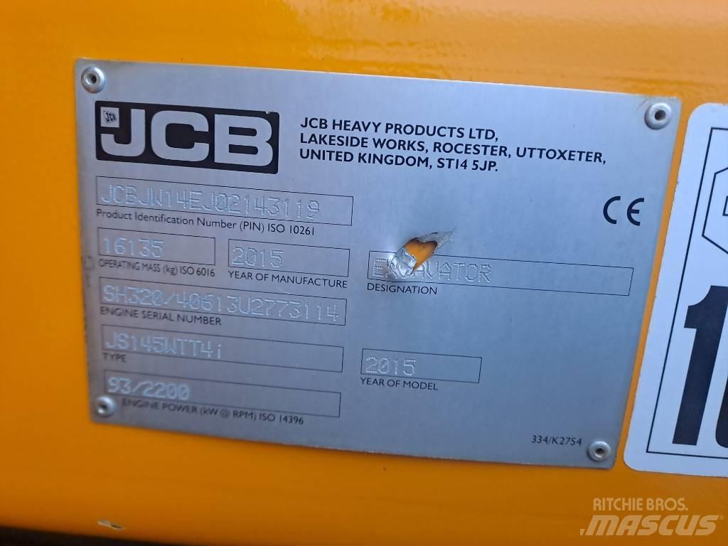 JCB JS145 W Mobilbagger