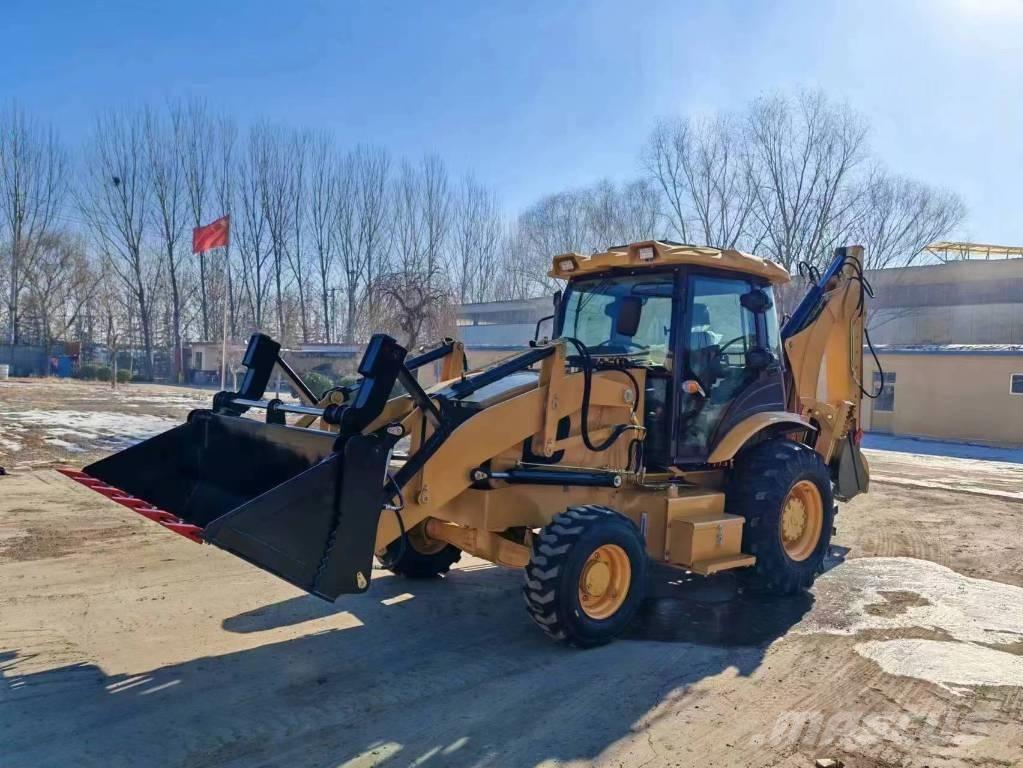 CAT 420F Baggerlader