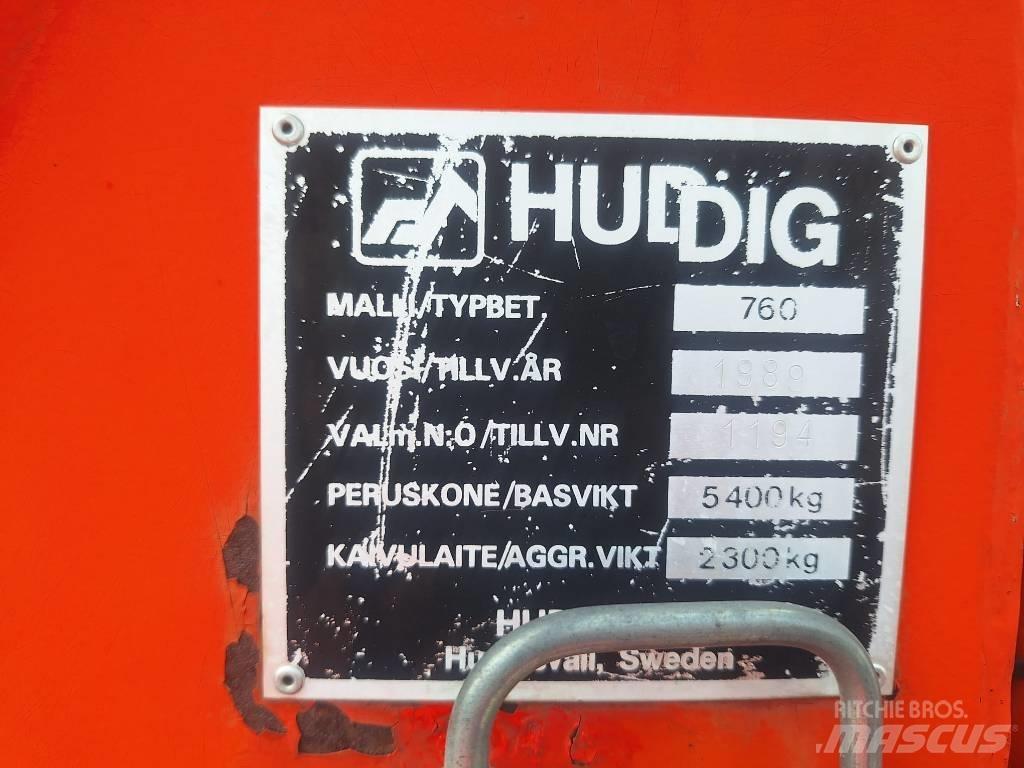 Huddig 760 Baggerlader