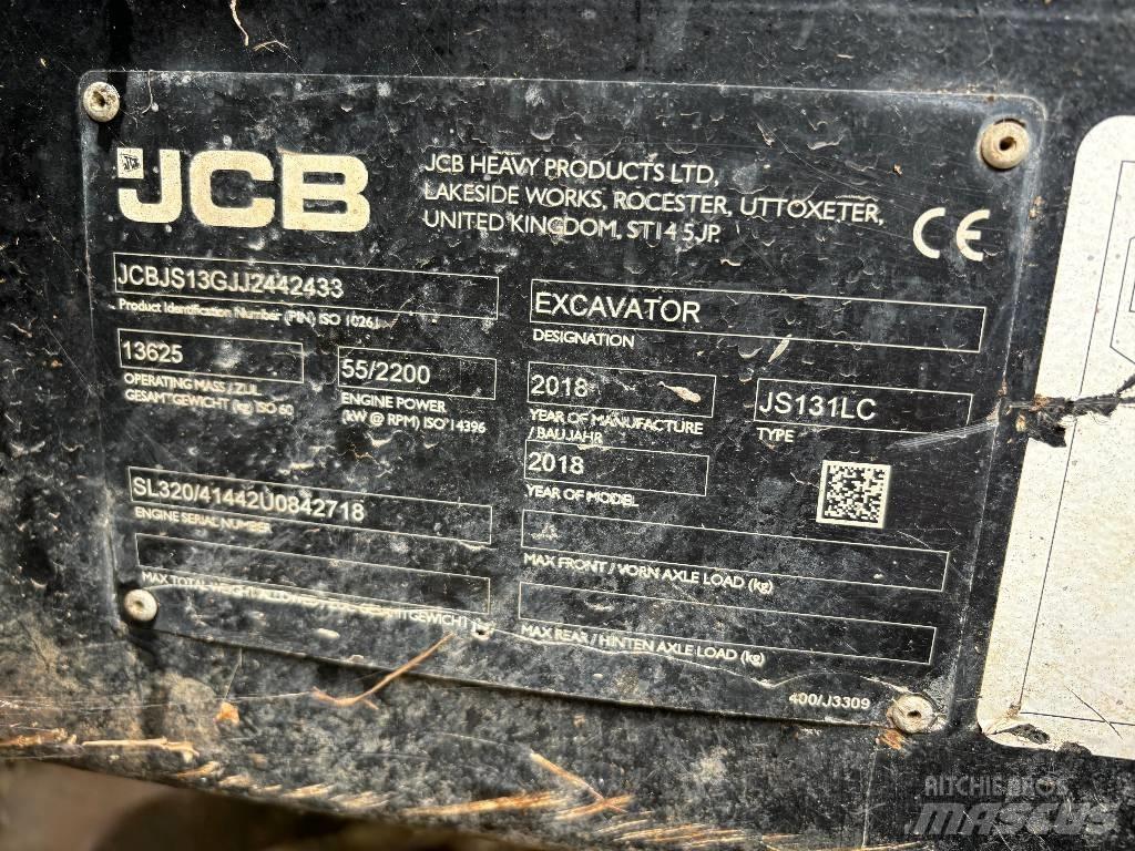 JCB JS 131 LC Raupenbagger