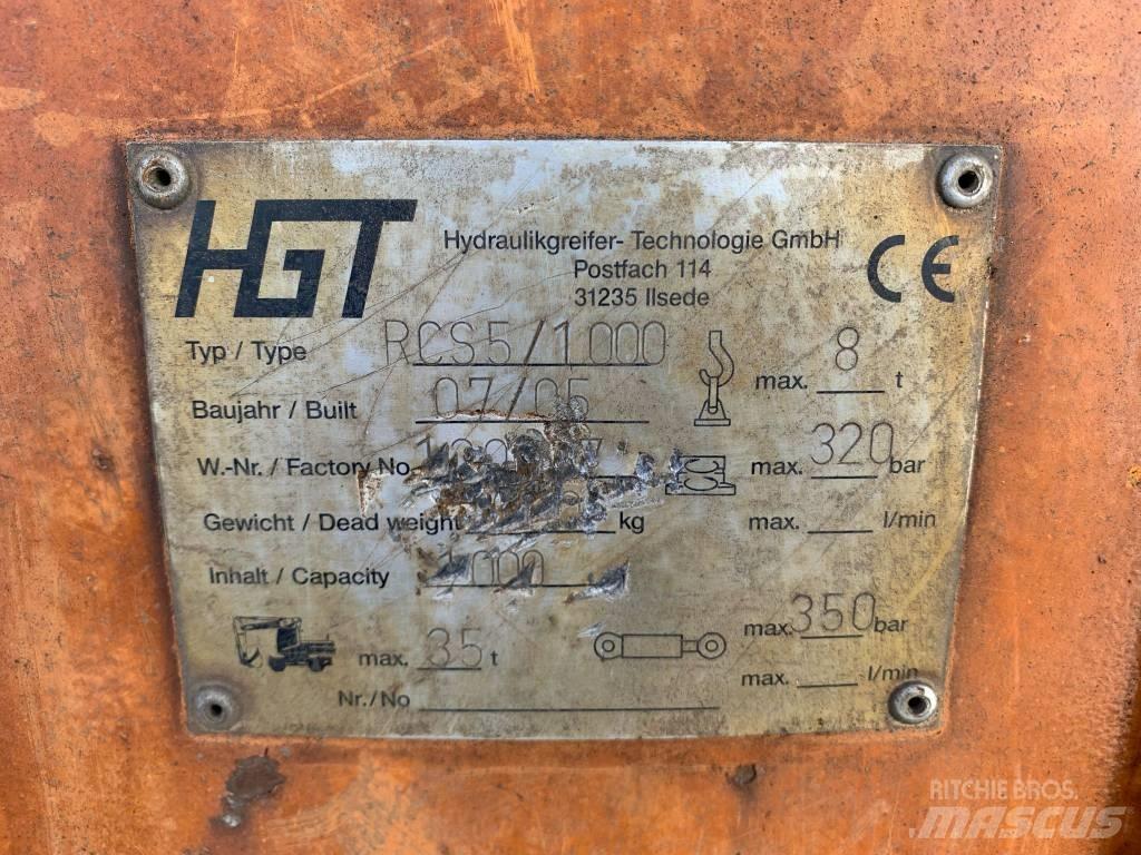 HGT RCS5-1000 Greifer