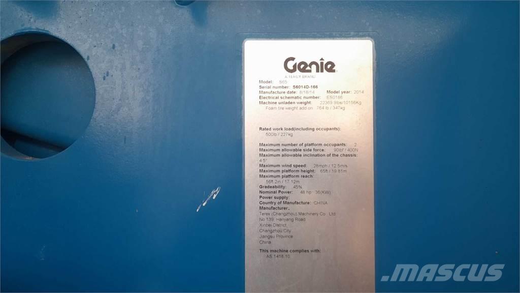 Genie S65 Teleskopbühnen