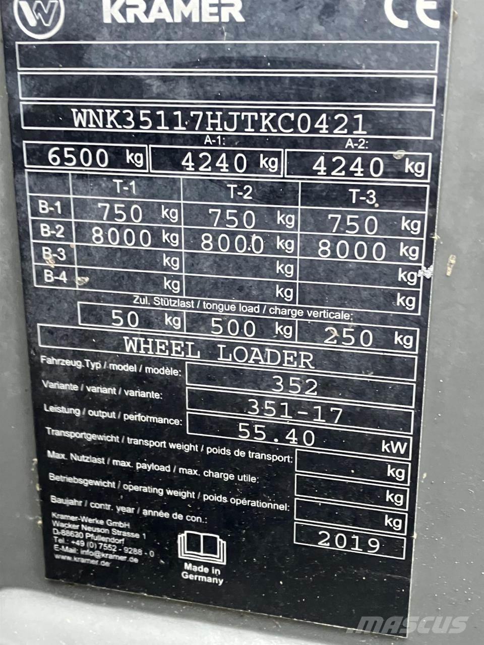 Kramer 8085T Teleskoplader für Landwirtschaft