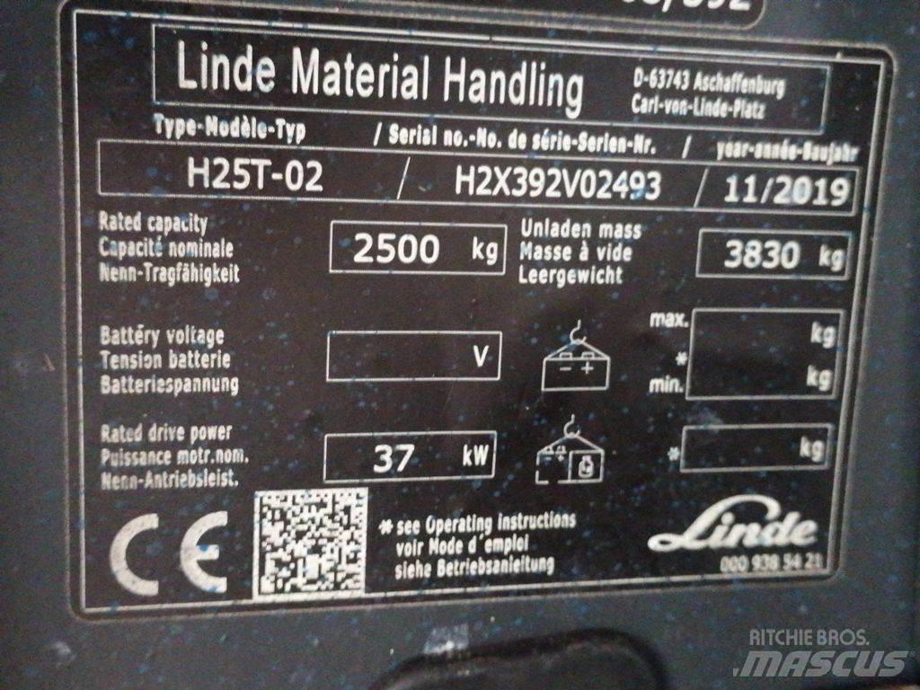 Linde H25T-02 Elektrostapler
