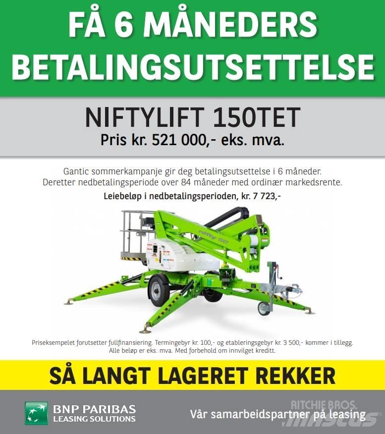 Niftylift 150TET Anhänger-Arbeitsbühnen